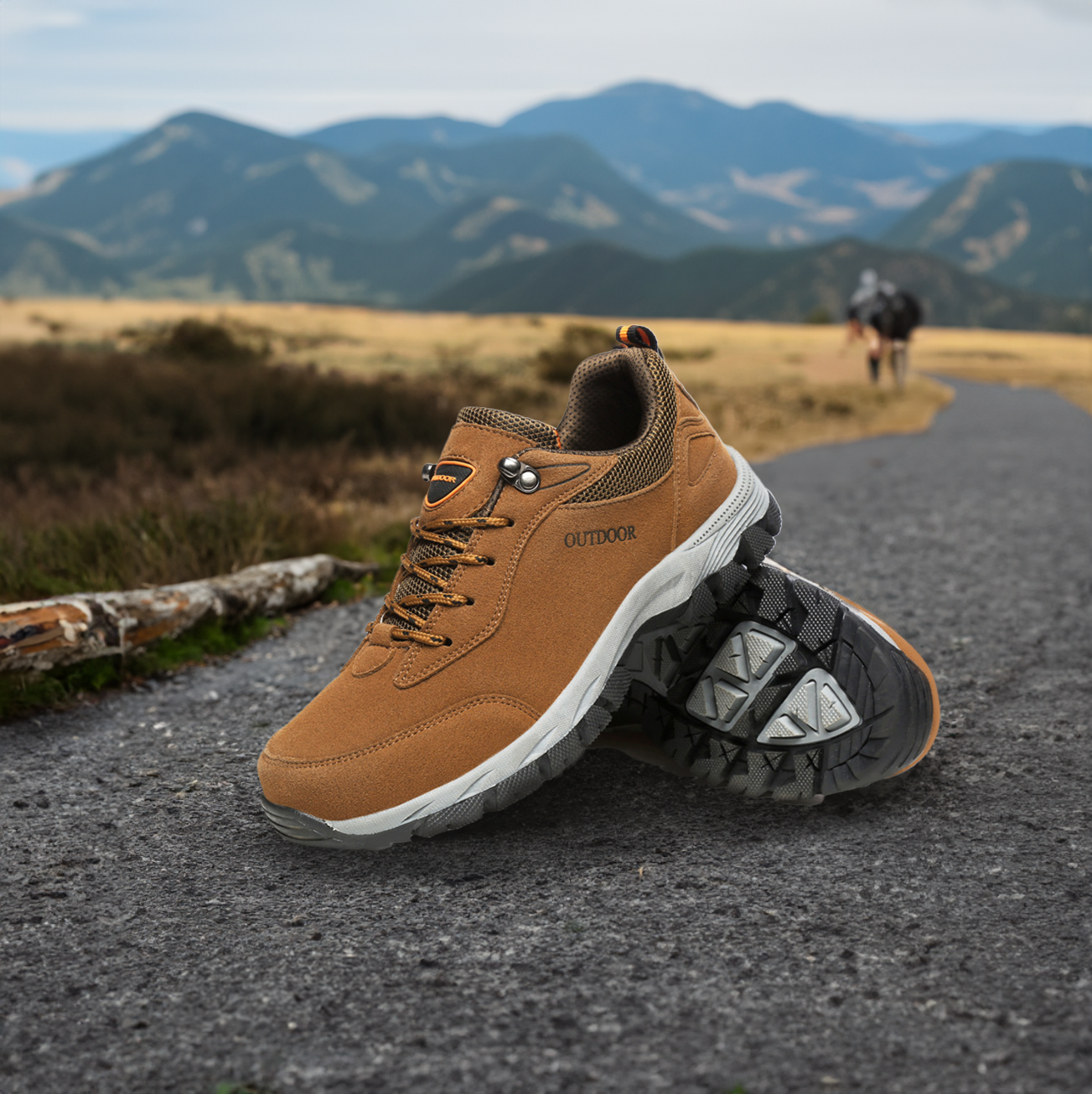 Men's Orthopedic Hiking Boots with a Sturdy Sole