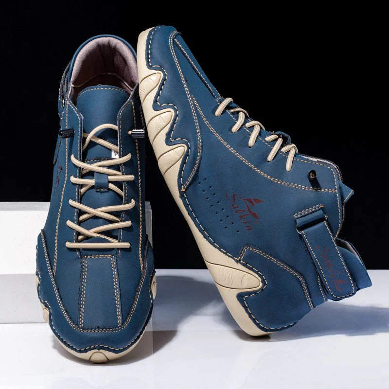 Men's Orthopedic Leather Everyday Shoes