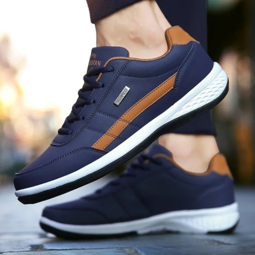 Men's Orthopedic Leather Everyday Sneakers