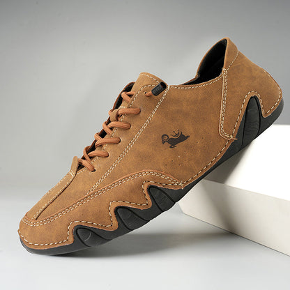 Men's Orthopedic Leather Hiking Boots