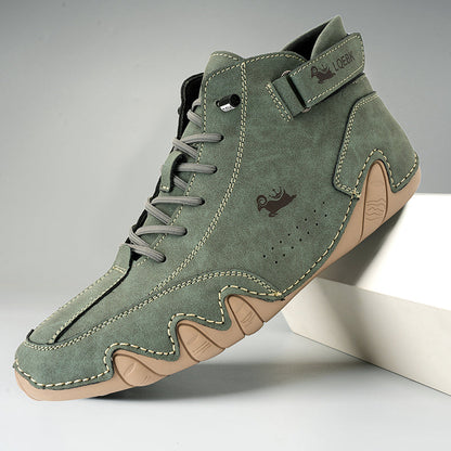 Men's Orthopedic Leather Hiking Boots