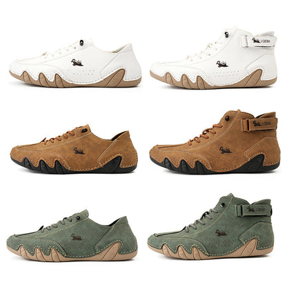 Men's Orthopedic Leather Hiking Boots