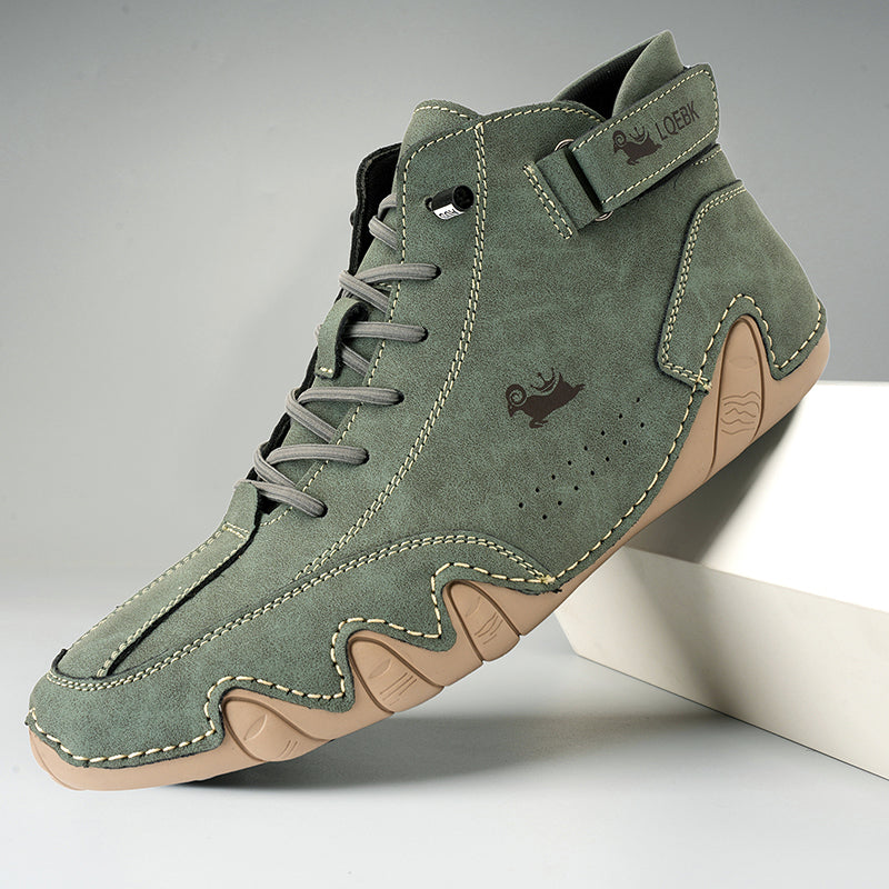 Men's Orthopedic Leather Hiking Boots