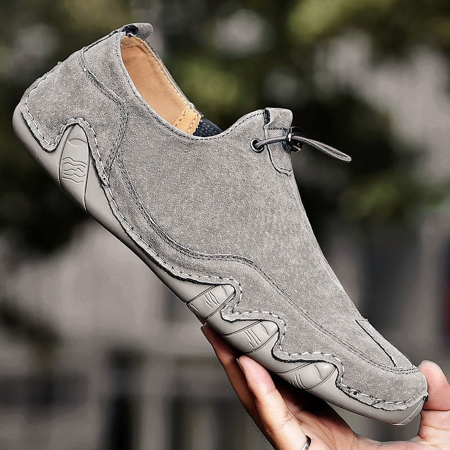 Men's Orthopedic Leather Loafers, Elegant