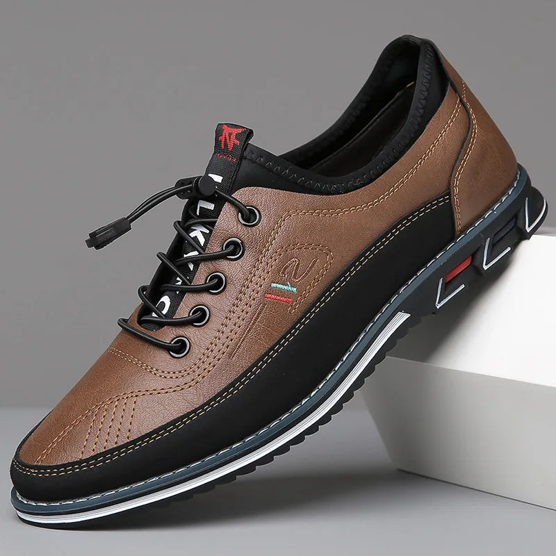 Men's Orthopedic Leather Oxford Shoes