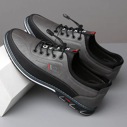 Men's Orthopedic Leather Oxford Shoes