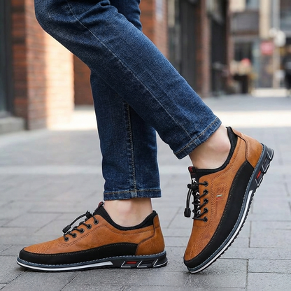 Men's Orthopedic Leather Oxford Shoes