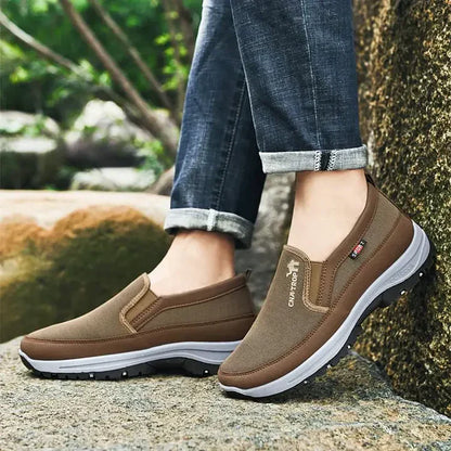 Men's Orthopedic Slip-On Loafers Without Laces