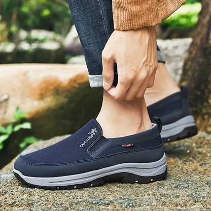 Men's Orthopedic Slip-On Loafers Without Laces