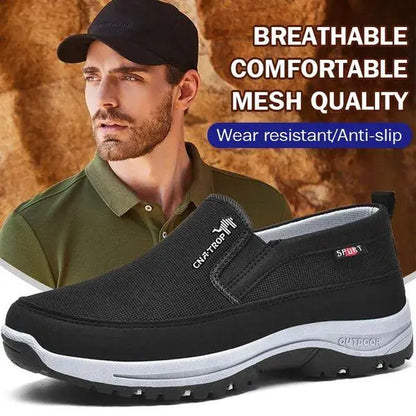 Men's Orthopedic Slip-On Loafers Without Laces