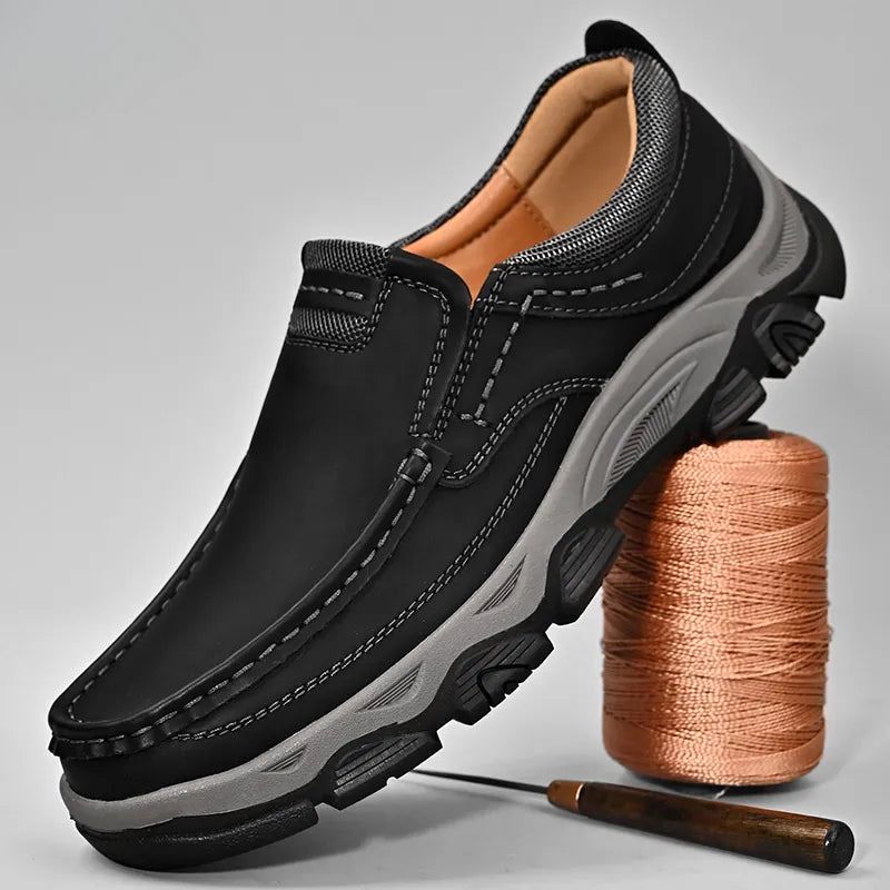 Men's Orthopedic Slip-On Shoes with Arch Support