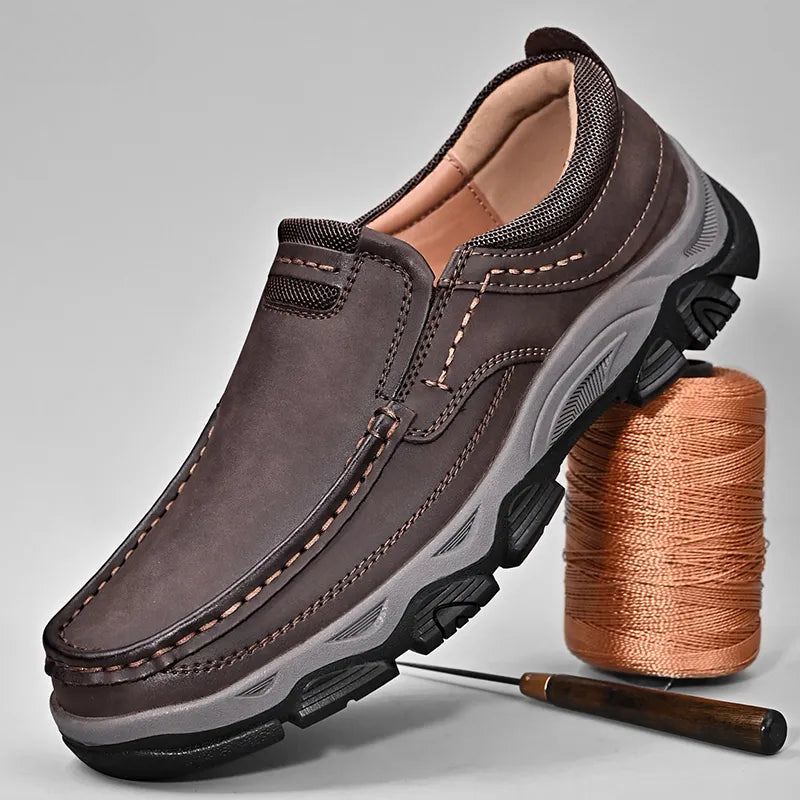 Men's Orthopedic Slip-On Shoes with Arch Support