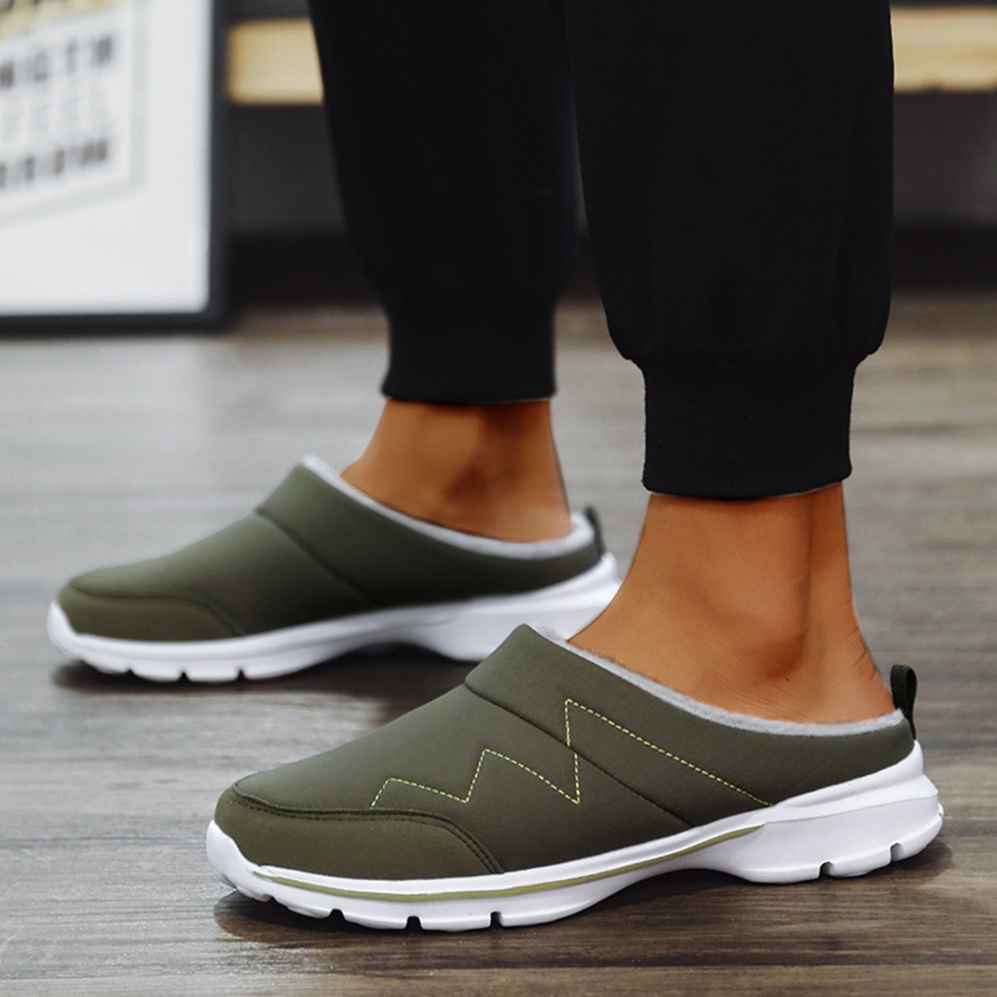 Men's Orthopedic Slippers with Non-Slip Sole