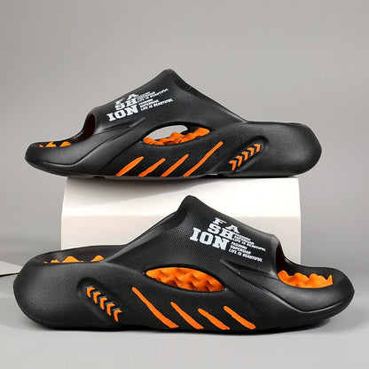 Men's Pool Slides, Orthopedic and Non-Slip