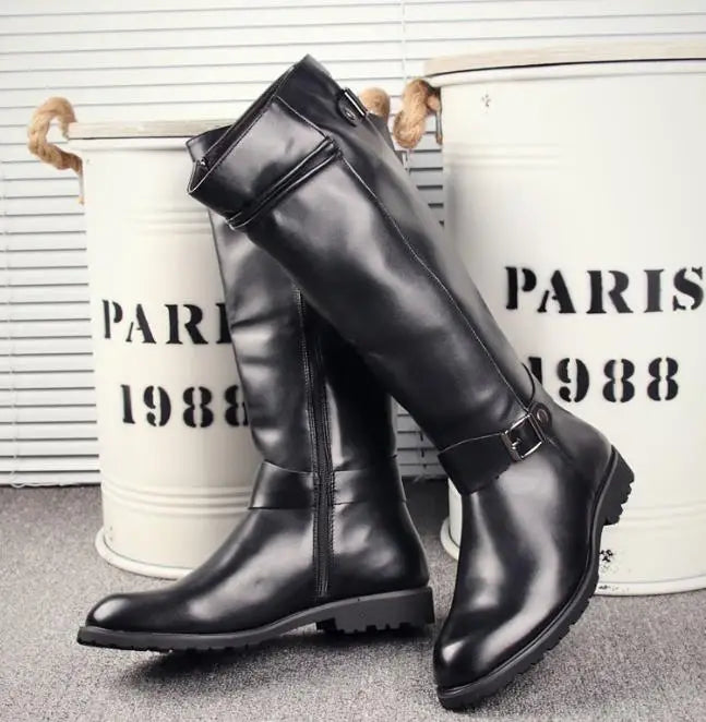 Men's Premium Leather Boots, Durable