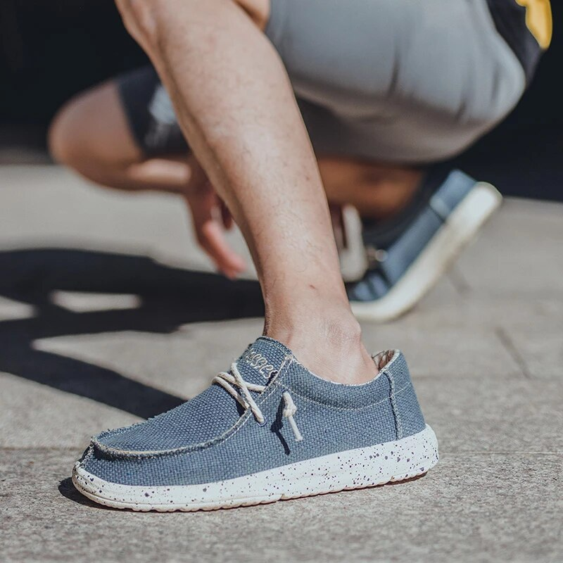 Men's Slip-On Shoes, Breathable and Durable