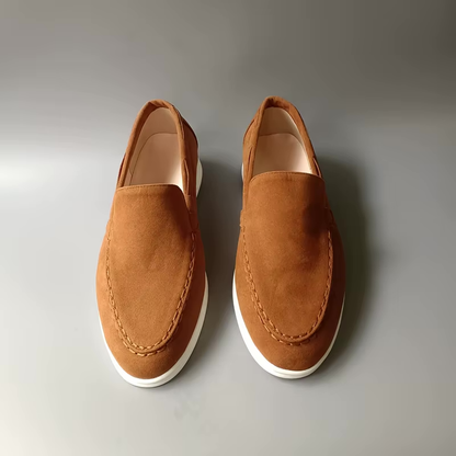 Men's Slip-On Shoes in Suede Style