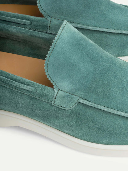 Men's Slip-On Shoes in Suede Style