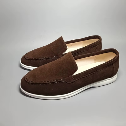 Men's Slip-On Shoes in Suede Style
