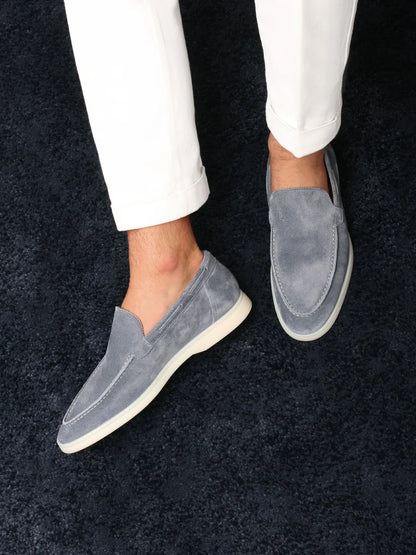 Men's Slip-On Shoes in Suede Style