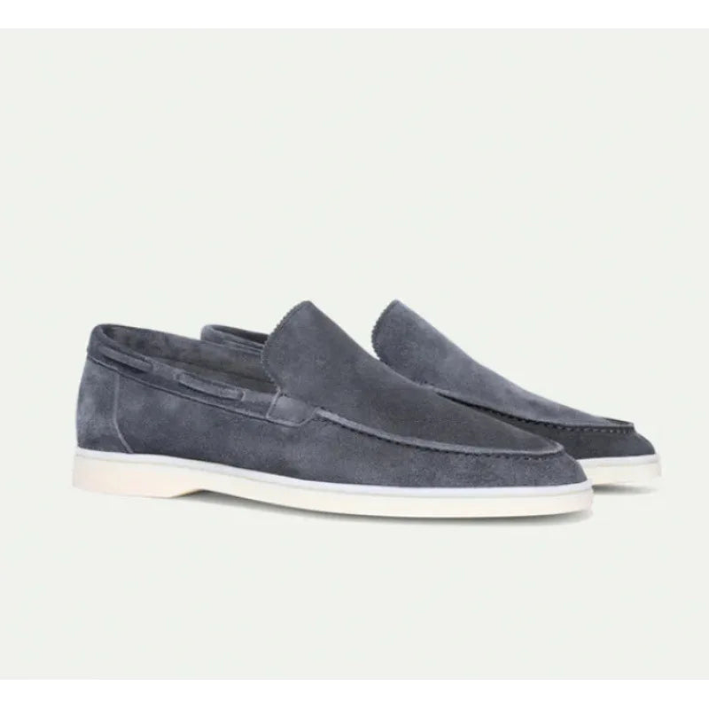 Men's Slip-On Shoes in Suede Style