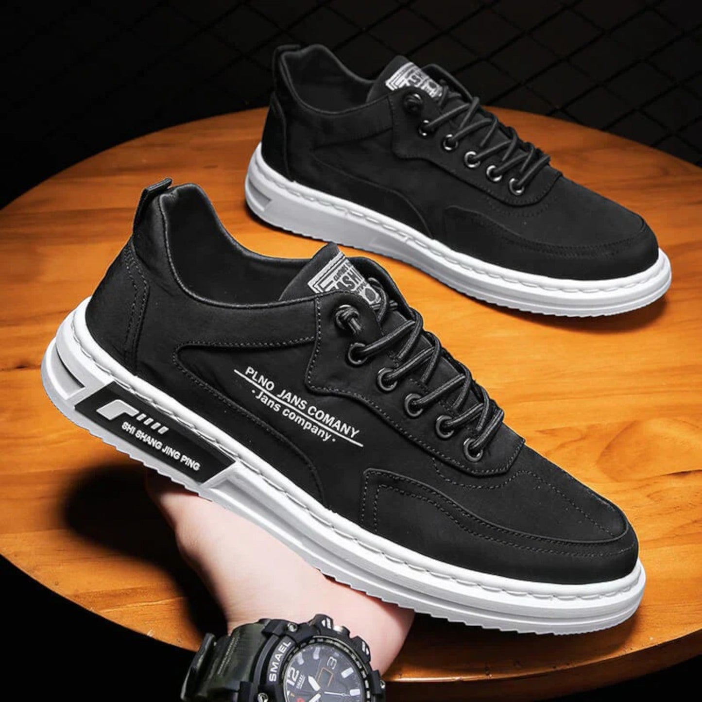 Men's Slip-On Sneakers, Breathable and Comfortable
