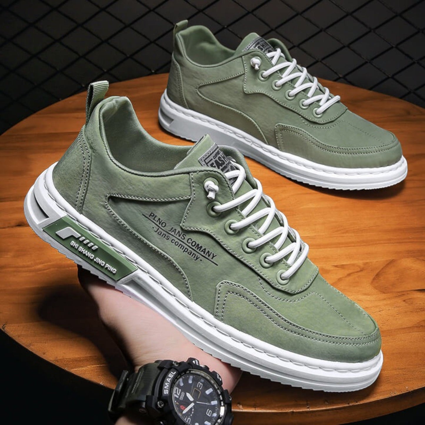 Men's Slip-On Sneakers, Breathable and Comfortable