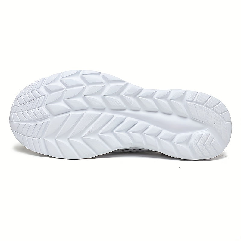 Men's Slip-On Sneakers in Breathable Mesh