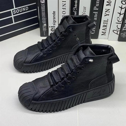 Men's Sturdy Lace-Up Shoes, Durable