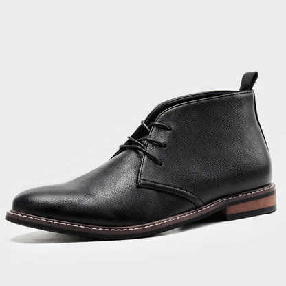 Men's Suede Desert Boots in Vintage Style