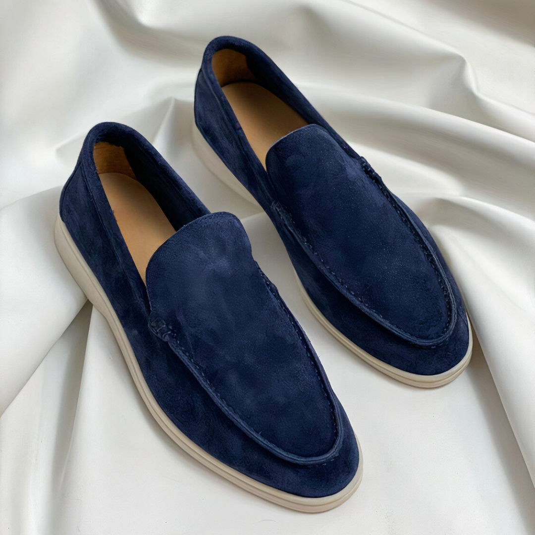 Men's Suede Loafers, Lightweight and Minimalist