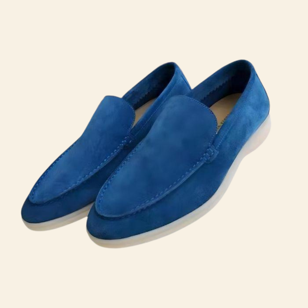 Men's Suede Loafers with a Timeless Design