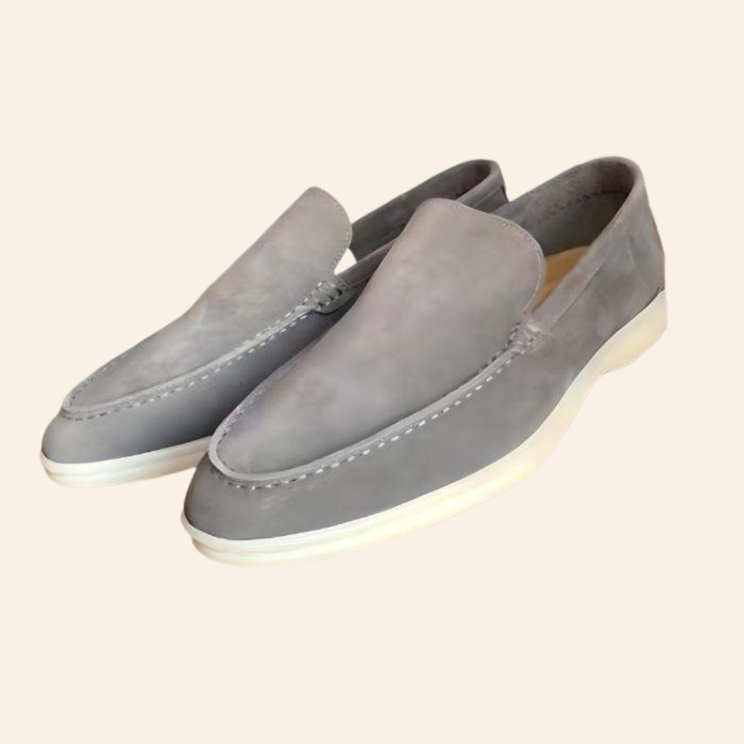 Men's Suede Loafers with a Timeless Design