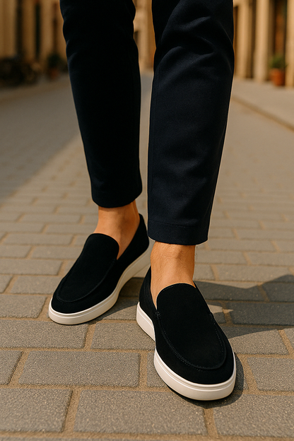 Men's Suede Loafers with a Timeless Style