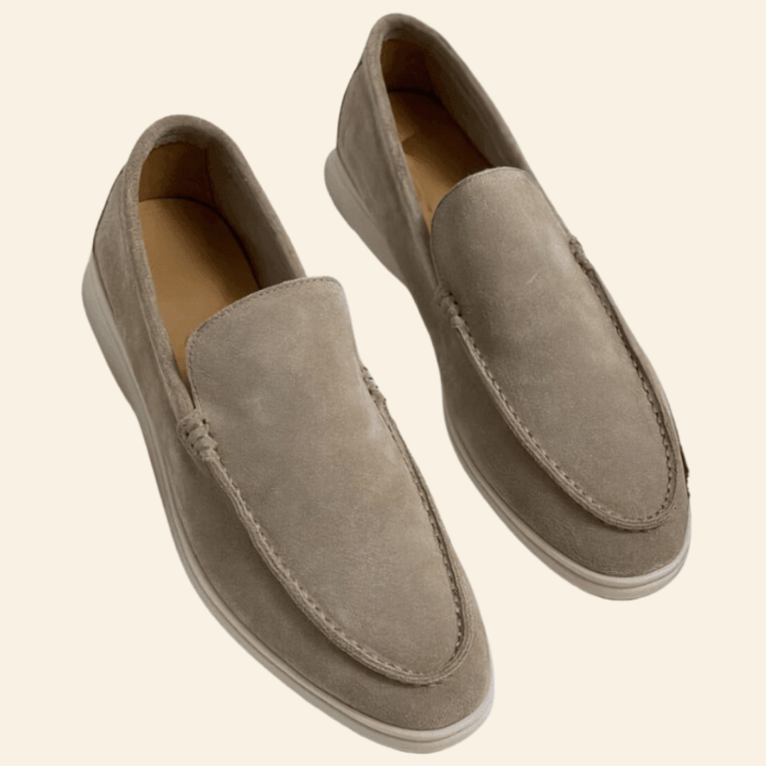 Men's Suede Loafers with a Timeless Style