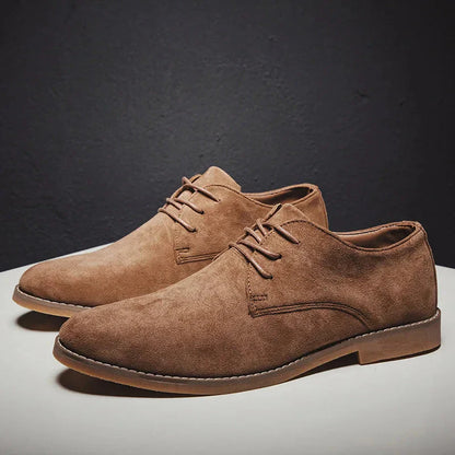 Men's Suede Oxford Shoes, Classic
