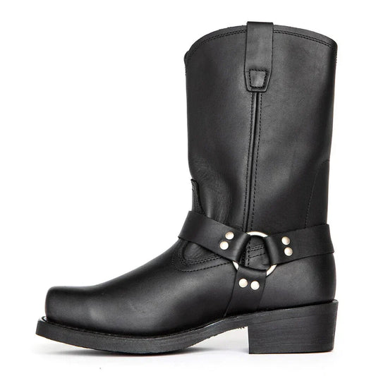 Men's Waterproof Cowboy Boots with Square Heel