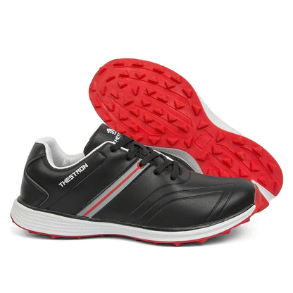 Men's Waterproof Golf Shoes with Good Grip