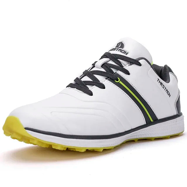Men's Waterproof Golf Shoes with Good Grip