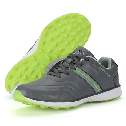 Men's Waterproof Golf Shoes with Good Grip