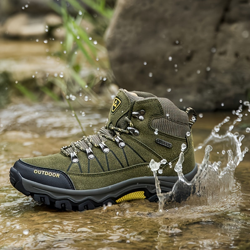 Men's Waterproof Hiking Boots with Grip