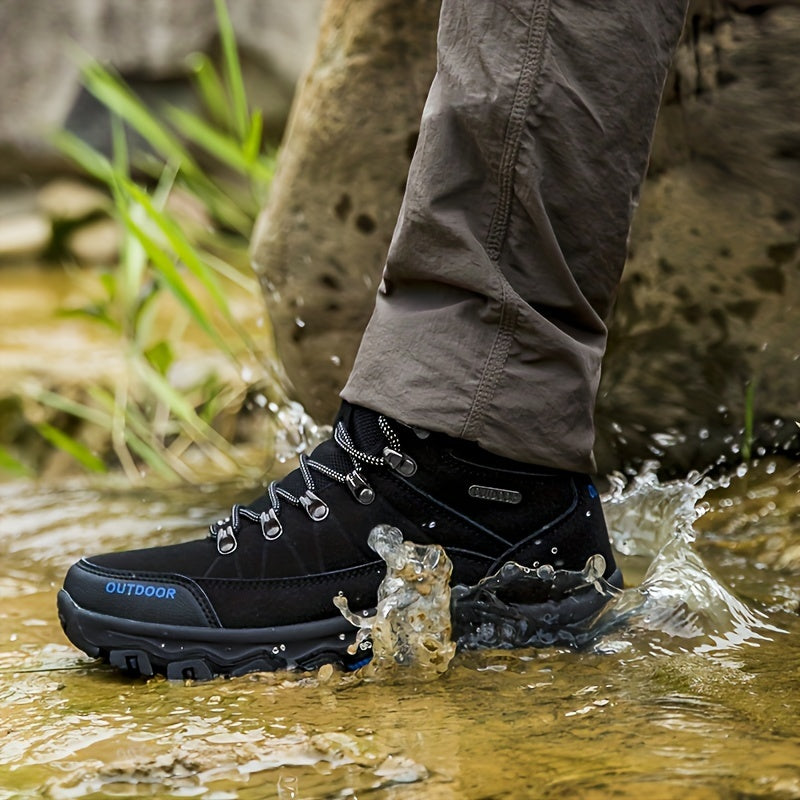 Men's Waterproof Hiking Boots with Grip