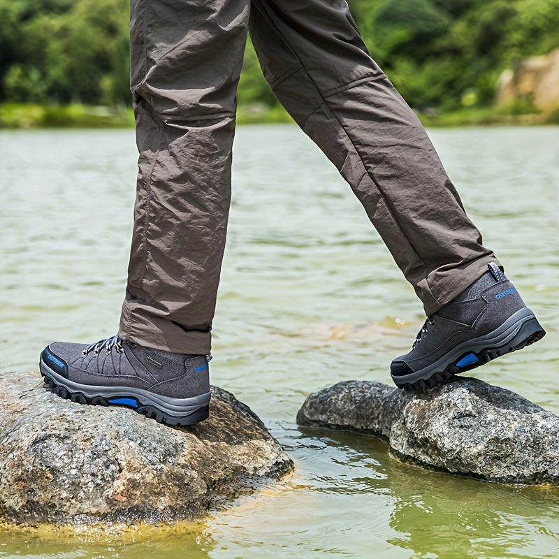 Men's Waterproof Hiking Boots with Grip