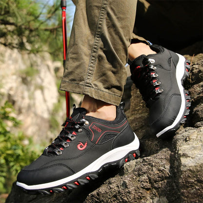 Men's Waterproof Outdoor Shoes with Good Grip