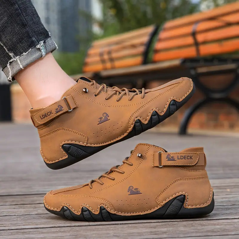 Men's Waterproof Shoes with Elastic Insert