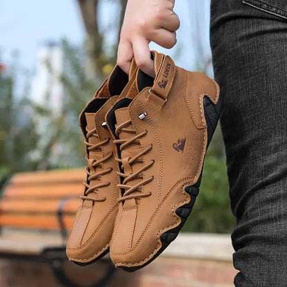 Men's Waterproof Shoes with Elastic Insert
