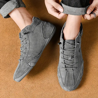 Men's Waterproof Shoes with Elastic Insert
