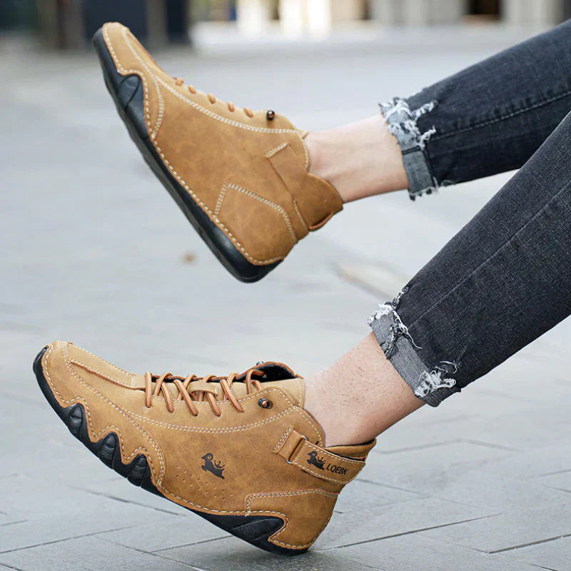 Men's Waterproof Shoes with Elastic Insert