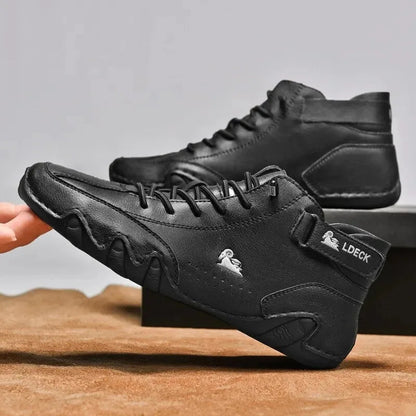 Men's Waterproof Shoes with Elastic Insert