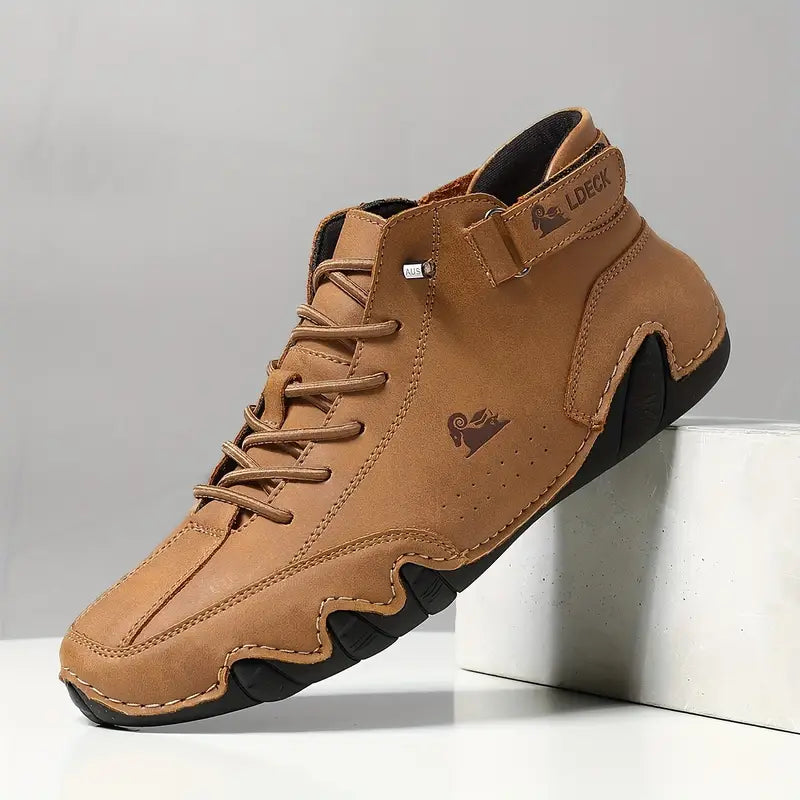 Men's Waterproof Shoes with Elastic Insert